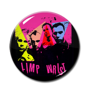 Limp Wrist Discography 1" Pin