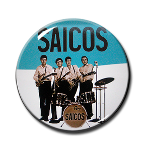 Los Saicos Band 1" Pin