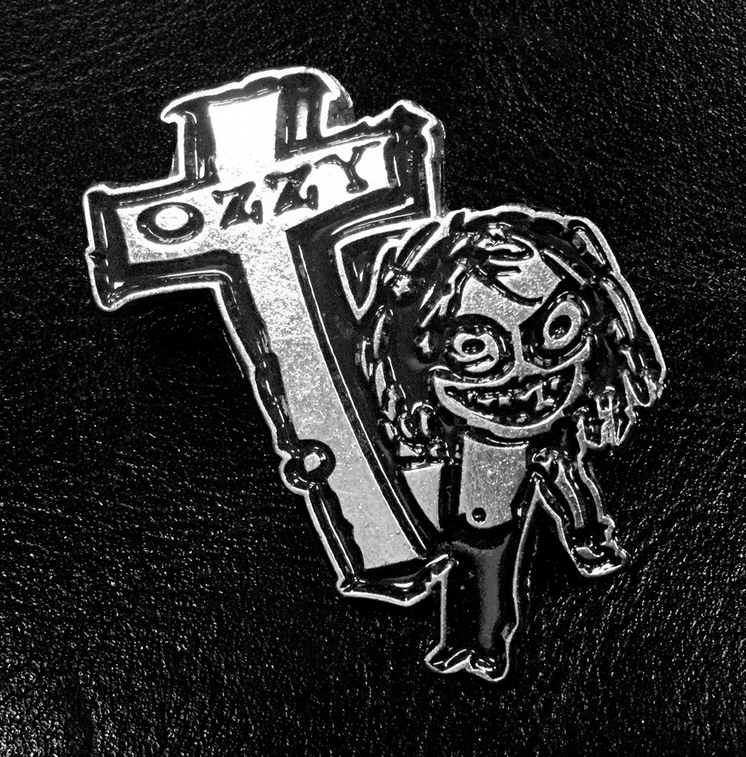 Ozzy Osbourne Cartoon Logo 3"