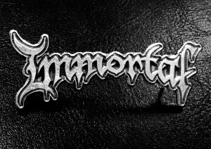 Immortal - New Logo 2" Metal Badge