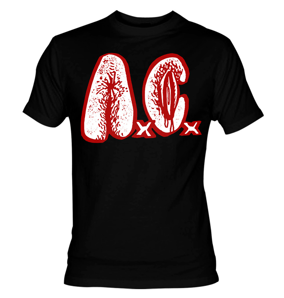 トップス a.c.c xl ohiana anal cunt fight it out Anal Cunt - A.C. Logo T-Shirt - Nuclear Waste