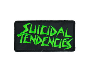 Suicidal Tendencies - Green Letters Logo 4x2" Embroidered Patch