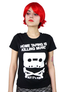 Home Taping is Killing Music Girls T-Shirt