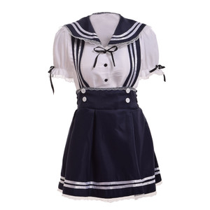 Seifuku in White and Blue