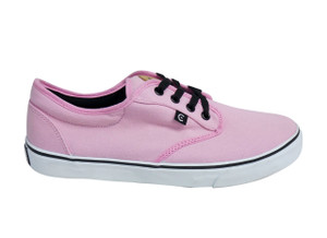 Canvas Pink & White Sneakers