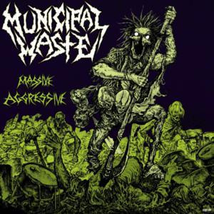 Municipal Waste - Massive Aggressive 4x4" Color Patch