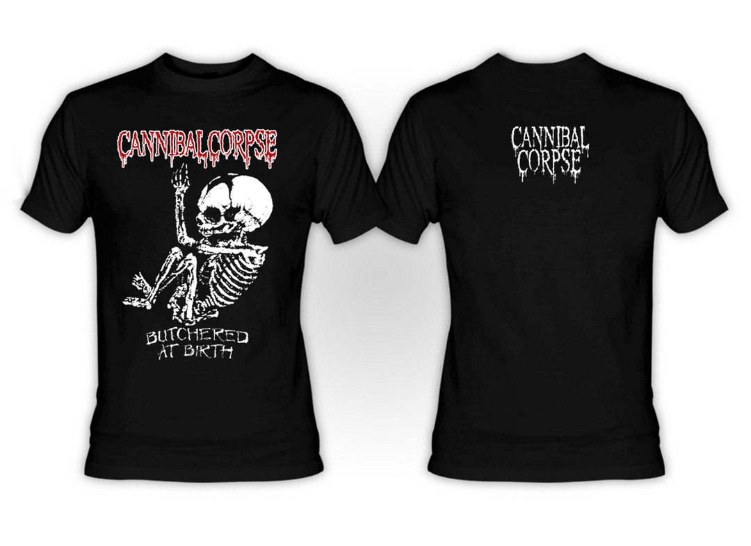 cannibal corpse butchered at birth shirt