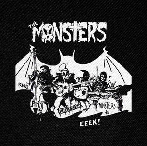 The Monsters Eeek! 4x4" Printed Patch