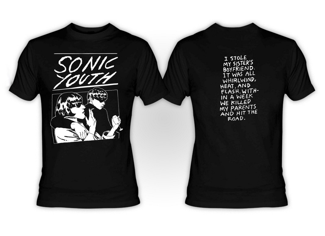 sonic youth t shirt