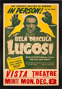 Bela Lugosi in The Tell-Tale Heart 12x18" Poster
