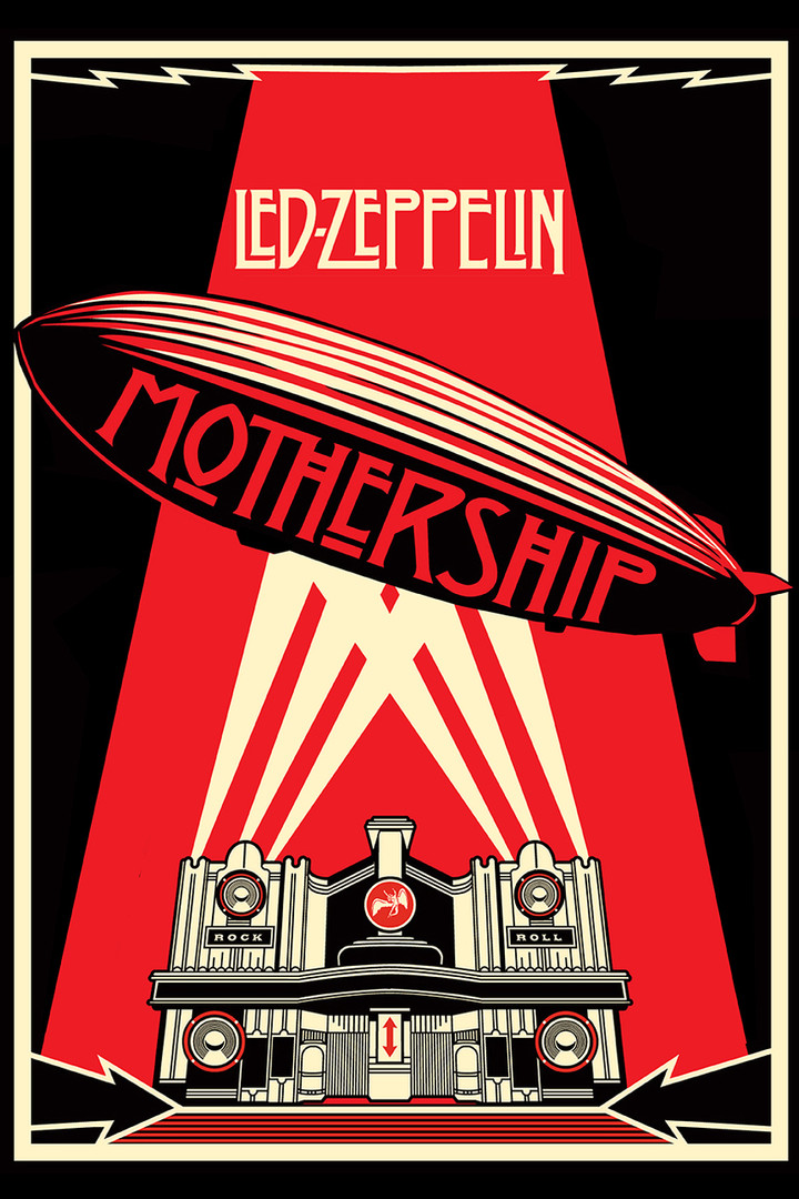 Wonderbaarlijk Led Zeppelin - Mothership 12x18