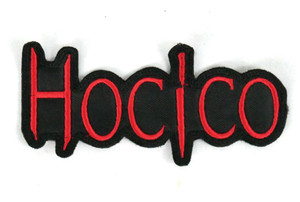 Hocico Red Logo 4.5x2" Embroidered Patch