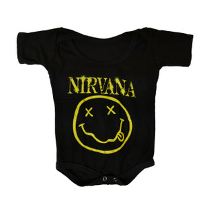 Baby Onesie - Nirvana Smiley