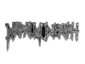 Napalm Death - Logo 3.5" Metal Badge