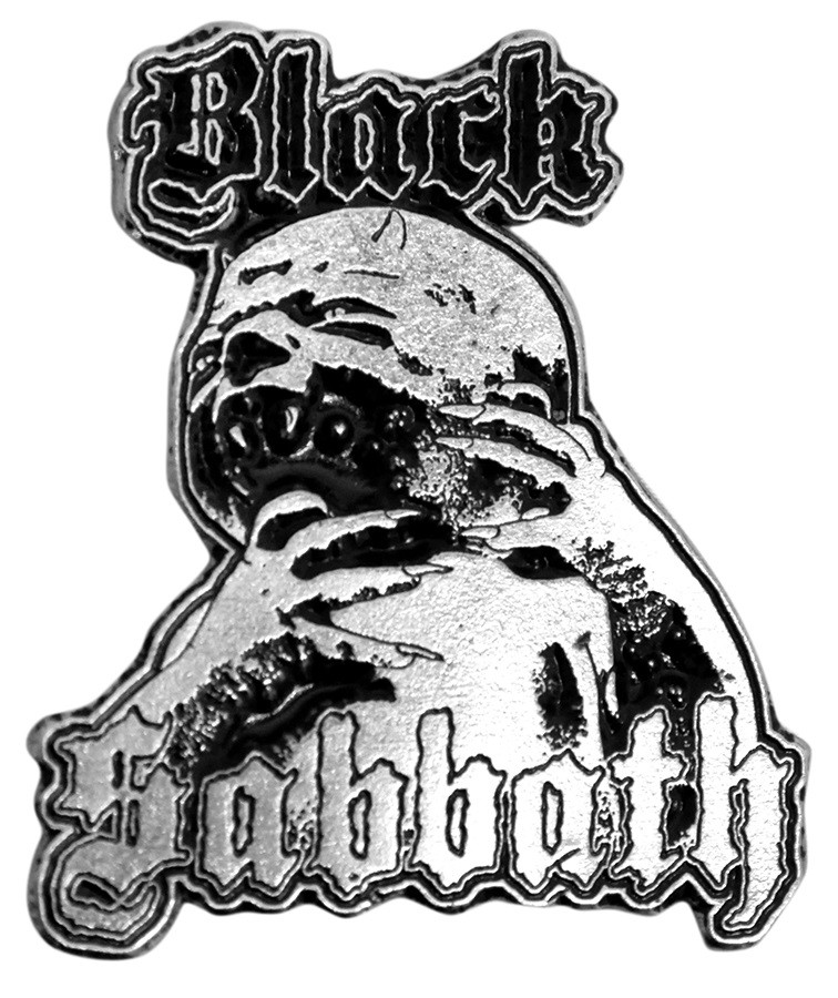 Black Sabbath Born Again 2 Metal Badge Black Sabbath Born Again 2 Metal Badge