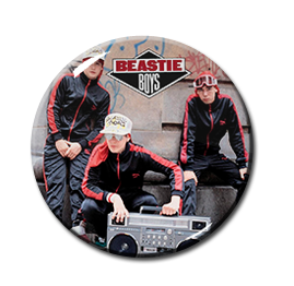Beastie Boys - Solid Gold Hits 1.5" Pin