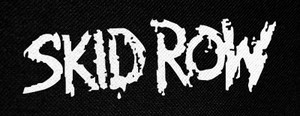 Skid Row Logo 5x2.5" Printed Patch
