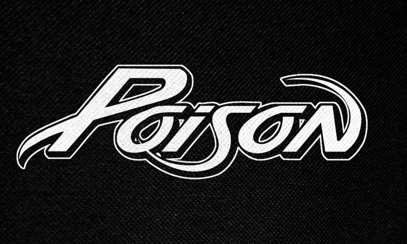 Poison Logo Printed Patch