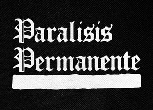 Paralisis Permanente Logo 5x4" Printed Patch