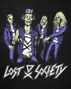 Lost of Society Lost of Society Backpatch 12x15" **LAST IN STOCK - HURRY!!**