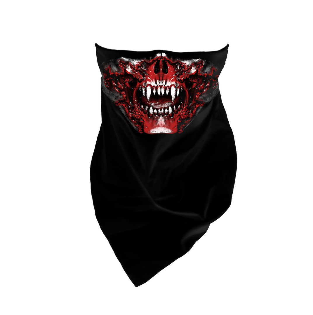 Now Around the world Bandana Over Mouth