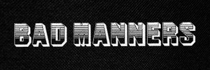 Bad Manners Logo 5x2" Printed Patch