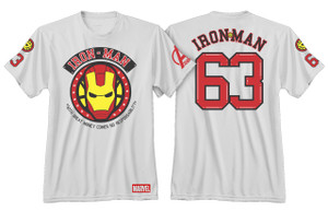 Ironman's Face Men's Top Comic Rare item!