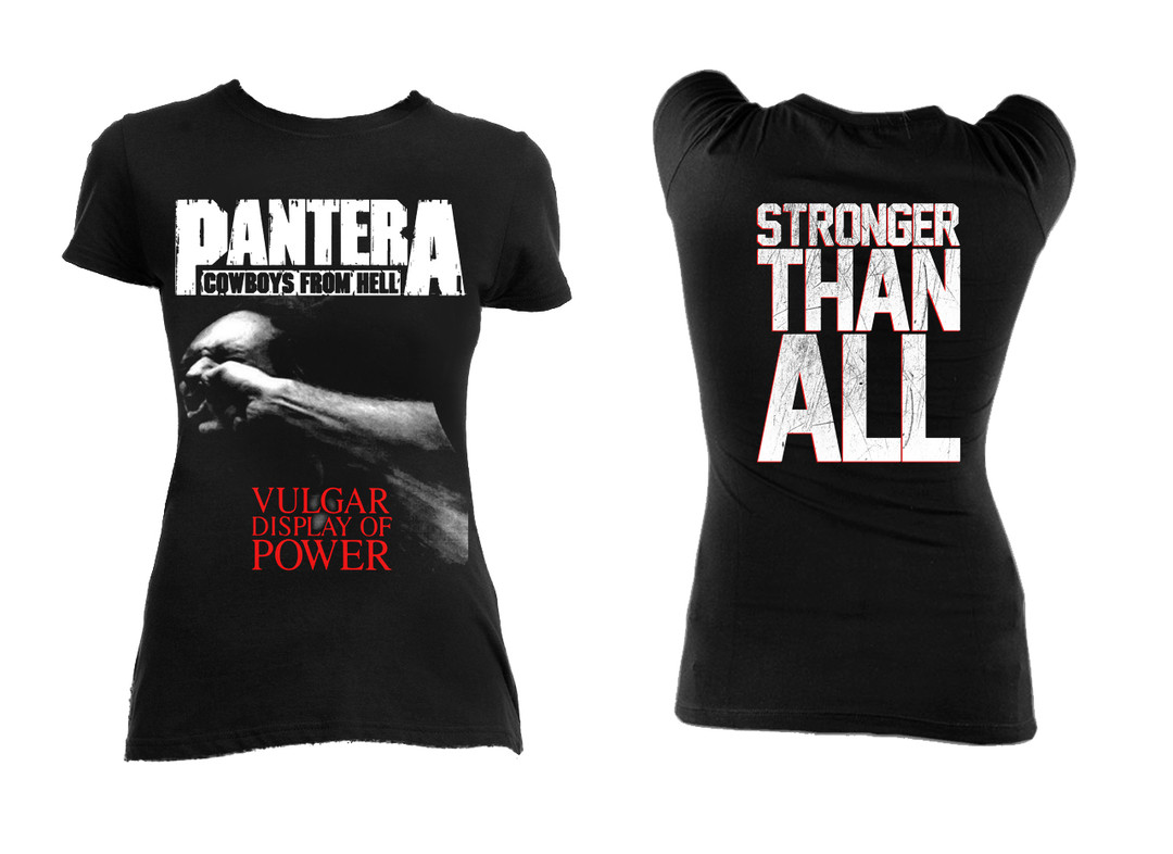 Pantera Vulgar Display Of Power Blouse T Shirt