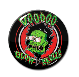 Voodoo Glow Skulls - Voodoo Head 1" Pin
