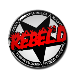 Rebel'd - Nuestra Musica 1" Pin