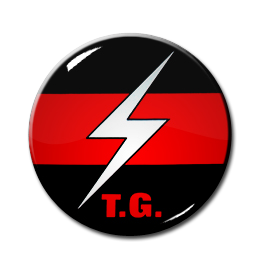 Throbbing Gristle - Logo 1.5" Pin