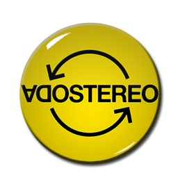 Soda Stereo Logo 1" Pin