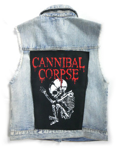 Cannibal Corpse Butchered at Birth  13.5" x 10.5" Color Backpatch
