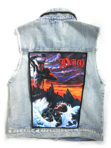 DIO Holy Diver  13.5" x 10.5" Color Backpatch