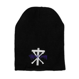 Christian Death Embroidered Knit Beanie