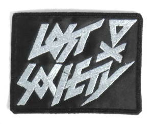 Lost of Society - Logo 3.5x3" Embroidered Patch