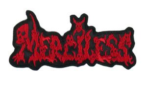 Merciless Logo 5x2" Embroidered Patch