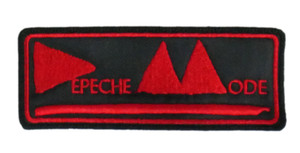 Depeche Mode Delta Machine 5x2" Embroidered Patch