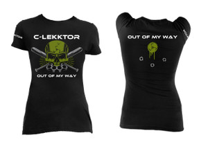 C-Lekktor Out of My Way Girls T-Shirt **LAST ONES IN STOCK**