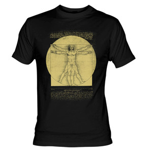 Leonardo Da Vinci's Vitruvian Man T-Shirt