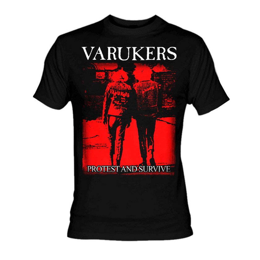 Varukers - Protest and Survive T-Shirt - Nuclear Waste
