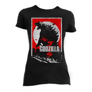 Godzilla 2014 Girls T-Shirt