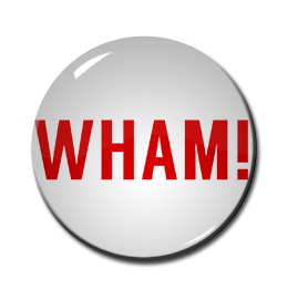 WHAM! Logo 1.5" Pin