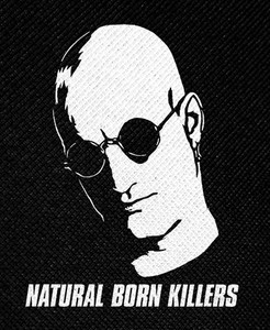 Natural Born Killers 3.5x5.5" Printed Patch