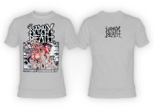 Napalm Death - Mass Appeal Madness Gray T-Shirt