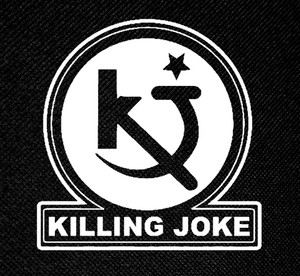 Killing Joke KJ Records Logo 4x4" Printed Patch