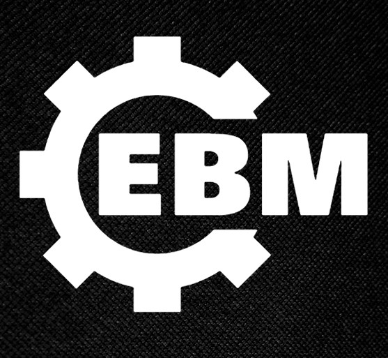 EBM Cog Logo Printed Patch