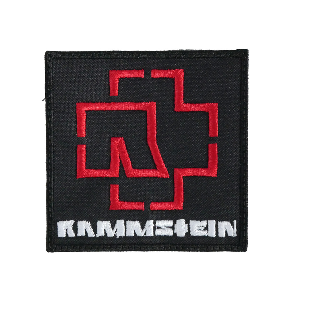 Rammstein Patch | German Neue Deutsche Härte Industrial Gothic Metal Band  Logo
