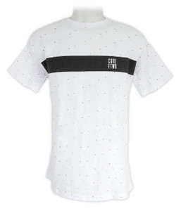 Tricolor Rhombus Pattern T-Shirt