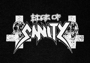 Edge of Sanity Logo 5x3" Printed Patch